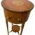 Antique Late Victorian Hand-Painted Satinwood Ladies Sewing Work Table England C. 1880–1900 For Sale - Image 4 of 10