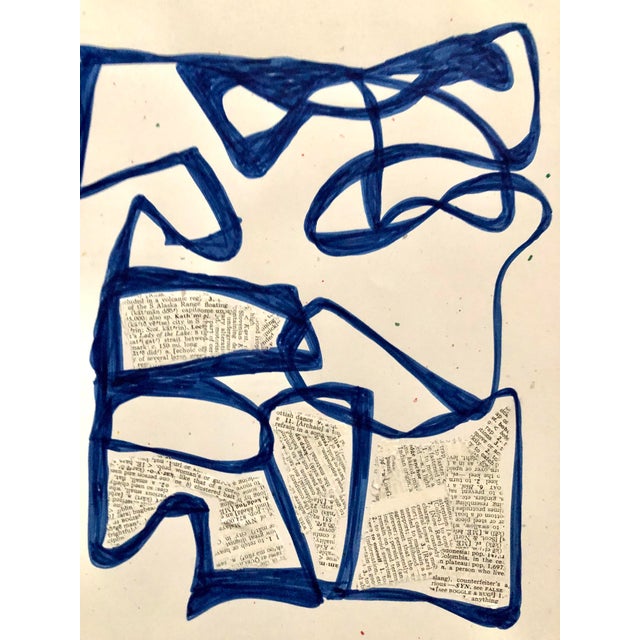 A completely unique and original artwork on paper. COA included. Unframed. Please contact Chairish regarding combined...
