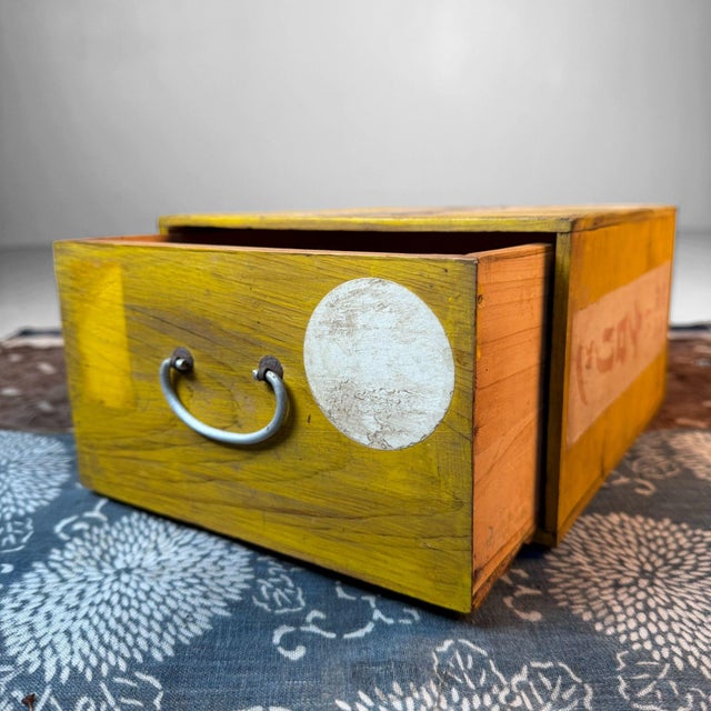 Japanese Kateiyaku Medicine Box, 1950s For Sale - Image 9 of 11