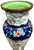 Vintage Chinese Cloisonne Enamel Celestial Maiden Feitian Vase 12" Brass For Sale In Dallas - Image 6 of 7