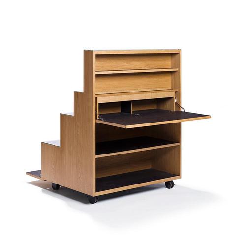 Multifunctional Station Rampa Storage by Achille Castiglioni and Pier Giacomo Castiglioni for Hille For Sale - Image 9 of 18