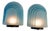 Murano Glass Wall Lights from AV Mazzega, 1970s, Set of 2 For Sale