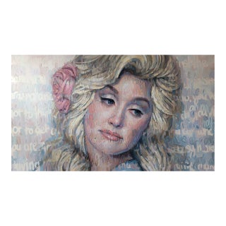 Christina Major Dolly Oil on Canvas by Christina Major 2024 For Sale