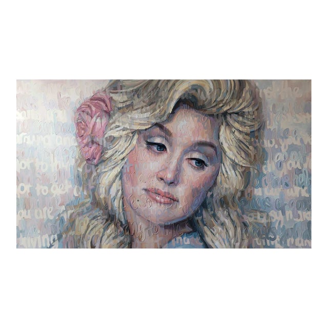 Christina Major Dolly Oil on Canvas by Christina Major 2024 For Sale