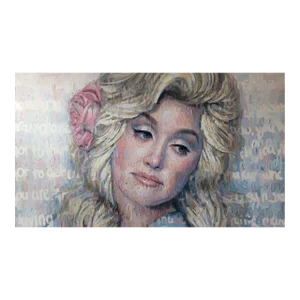 Christina Major Dolly Oil on Canvas by Christina Major 2024