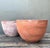 Vintage Washed Terracotta Planter Bowls - Set of 2 For Sale - Image 4 of 12