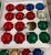 Mid 20th Century 57 Multi Colored Glass Holiday Ball Ornaments For Sale - Image 5 of 7