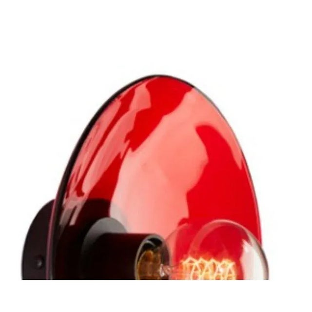 Acid Red Zénith Wall Light by Radar For Sale - Image 4 of 9
