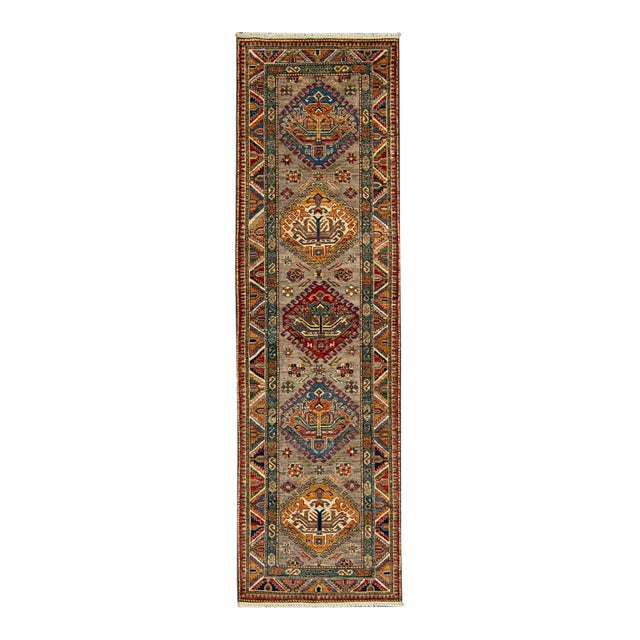 Oriental Handmade Rug 2'9" x 9'3" For Sale