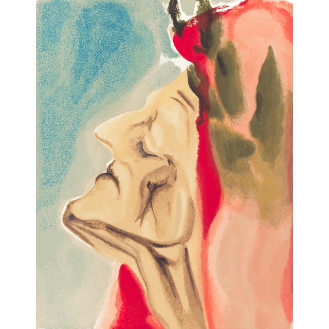 Original engraving from Salvador Dalí’s "The Divine Comedy" published by Editions d’Art Les Heures Claires, Paris, in...