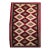 Vintage Native American Navajo Rug, Wool & Cotton, Geometric Eye Dazzler Pattern, 3x5 For Sale