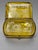 Bohemian Amber Etched Glass Coach Scenic Jewelry Casket, Circa 1880 For Sale In Providence - Image 6 of 7