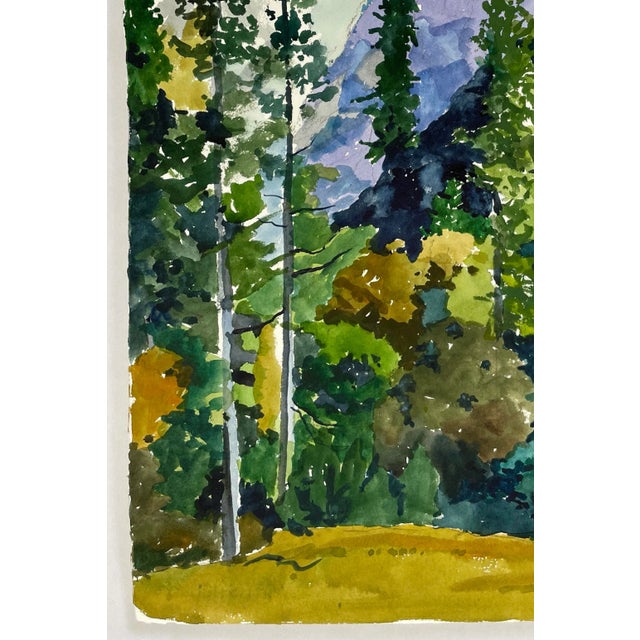 2020s “Half Dome” ~ Yosemite Landscape Watercolor by Mary Alice Copp For Sale - Image 5 of 5