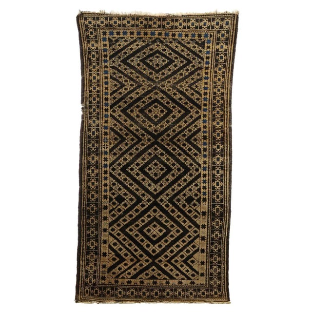 Textile Middle Eastern Baluchi Rug For Sale - Image 7 of 7
