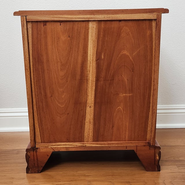 Diminutive Five Drawer Mahogany Chest For Sale - Image 4 of 12