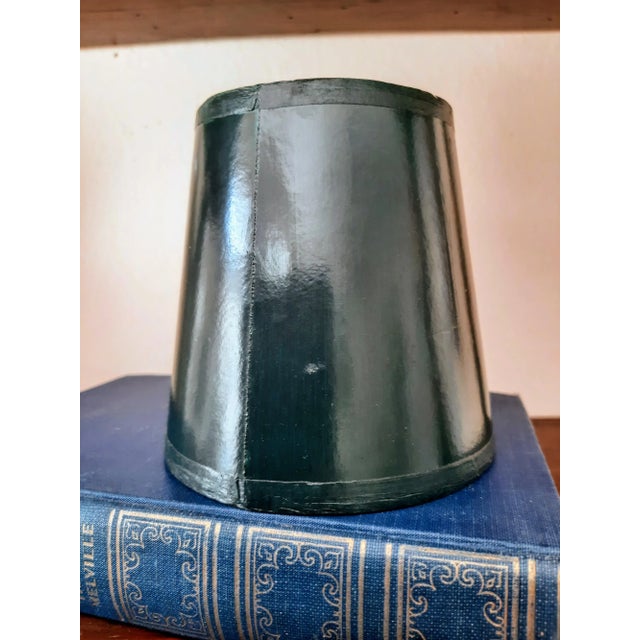 1980s English Lamp Shade Hunting Horse Equestrian For Sale - Image 5 of 6
