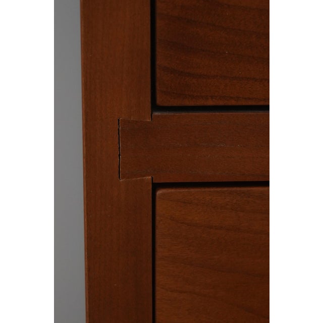 Brown Stickley Cherry Armoire Tv Cabinet For Sale - Image 8 of 17