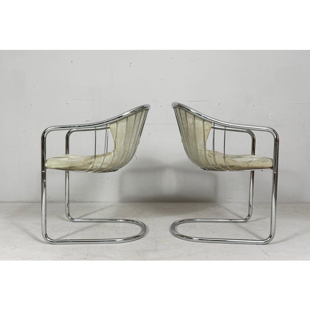 Vintage Cantilever Chairs by Gastone Rinaldi for Rima, 1970s, Set of 4 For Sale - Image 18 of 18