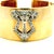 1930s Art Deco Diamond Platinum & 14k Gold Wide Marriage Cuff Bracelet For Sale - Image 13 of 15