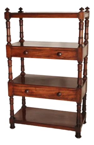 William IV Mahogany Etagere