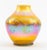 Louis Comfort Tiffany (American, 1848-1933) Reactive Blown Glass Vase, of waisted ovoid form with a subtly toned gold,...