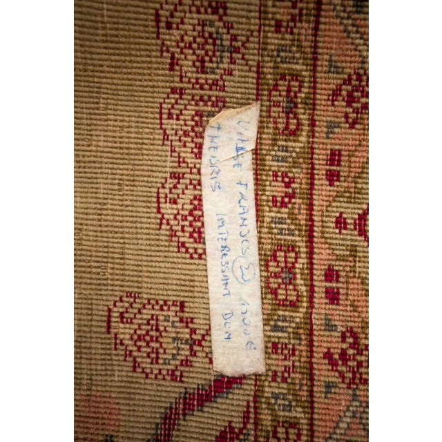 Textile Antique Tabriz Hadjalili Rug For Sale - Image 7 of 12