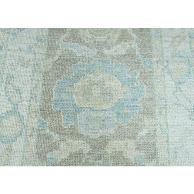 Early 21st Century Turkish Oushak Rug 2'8" x 10'2" #19431 For Sale - Image 5 of 8