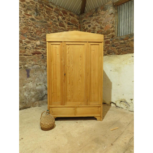 Antique Pine Knockdown Wardrobe, 1890s For Sale - Image 14 of 18