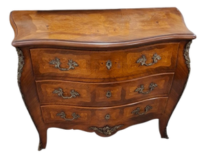 Louis XV Style Marquetry Chest of Drawers, 1965