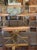 Brown Set of Northern European Walnut and Brass Dining Chairs For Sale - Image 8 of 9