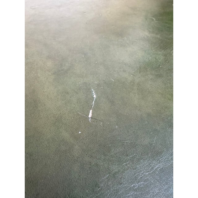 Vintage Presidential Writing Desk in Oak with Original Leather Top, 1936 For Sale - Image 10 of 16