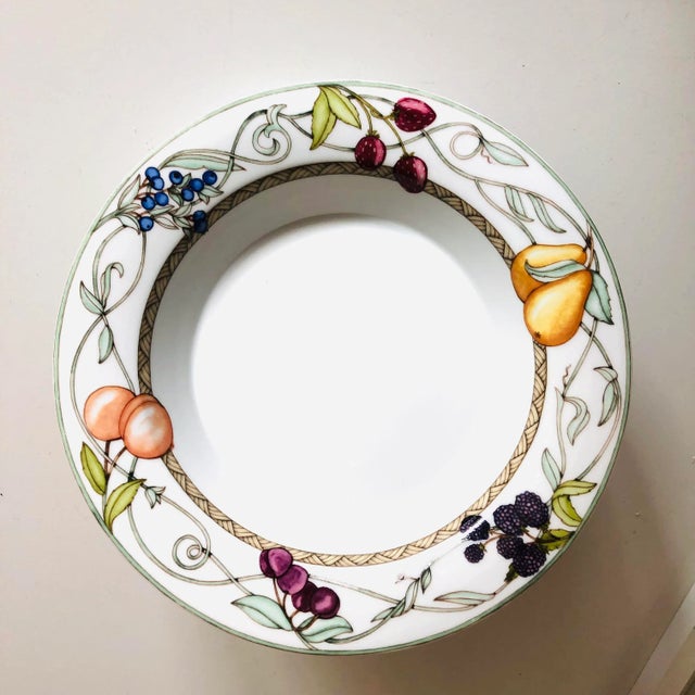 Contemporary Contemporary Dansk" Umbrain Fruit" Soup Bowls S/4 For Sale - Image 3 of 6