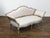 Italian Rococo Style 19th Century Painted Settee with Out Scrolling Arms For Sale - Image 9 of 12
