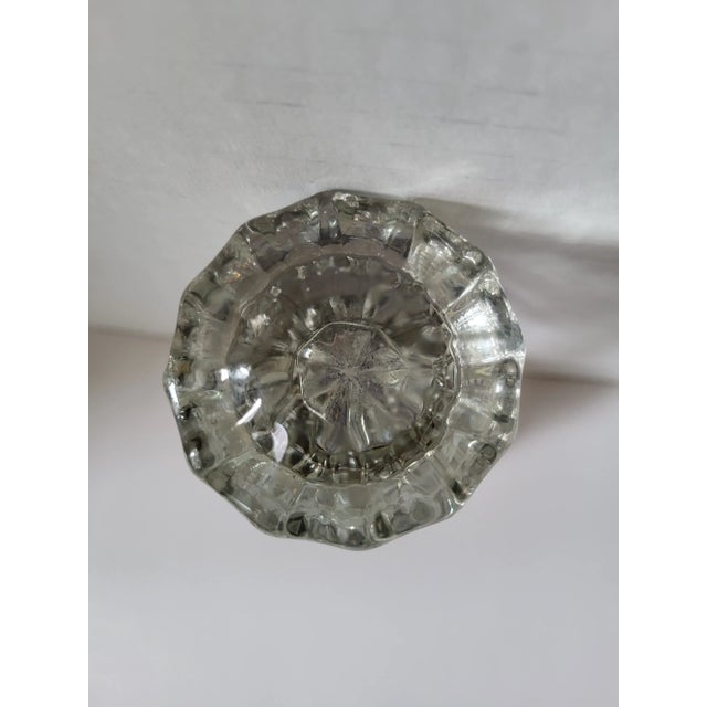 Art Deco Vintage Glass Door Knob For Sale - Image 3 of 6
