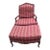 Rare French Provincial Stanton Cooper Woodmark Originals Bergère Chair & Ottoman For Sale