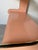 Salmon 1980s Vintage Postmodern Space Age Laminate Bar Cart / Rolling Display Shelf For Sale - Image 8 of 13