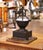 French Cast Iron and Wood Coffee Grinder With Crank and Drawer, Dated 1901 For Sale - Image 15 of 16