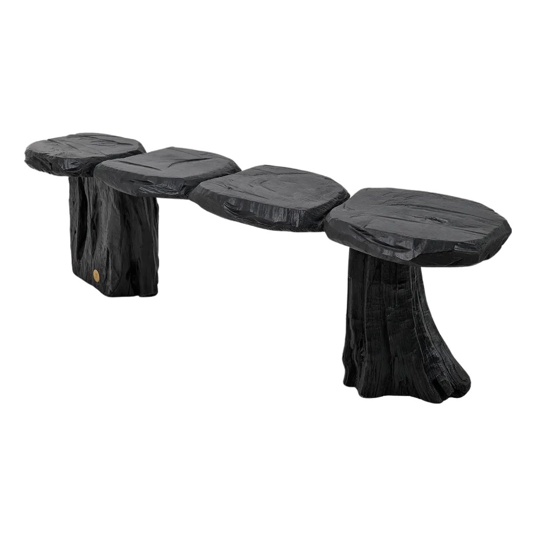 Brutalist Bench by Logniture | Chairish