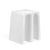 Chouchou white stool by Pulpo Dimensions: D 35 x W 30 x H 43 cm Materials: ceramic Also available in different colours....