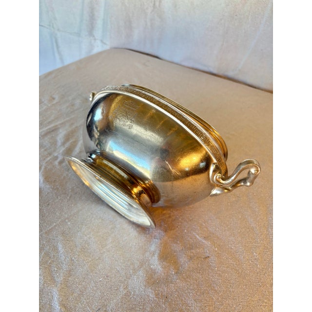 Early 20th Century Reed & Barton Orrington Hotel Silver Silverplate Tureen For Sale - Image 6 of 9