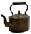 Early 19th Century Excellent Smaller Size Antique Classic American Style Hand Wrought Solid Copper Tea Kettle - Circa Early 19th Century For Sale - Image 5 of 18