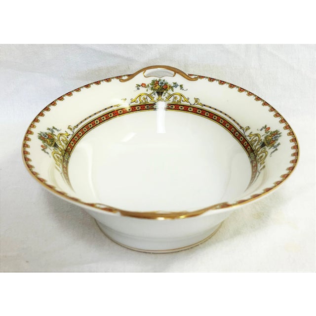 Circa 1960s Vintage Noritake 'Superba' Pattern Oval Serving Bowl For Sale - Image 9 of 13