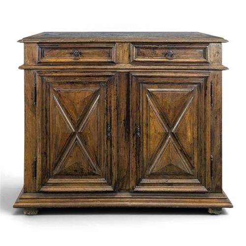 Louis XIV High Buffet in Walnut, 17th Century For Sale - Image 13 of 13