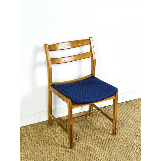 Vintage Scandinavian Oak Chairs, 1960, Set of 6 For Sale - Image 11 of 15