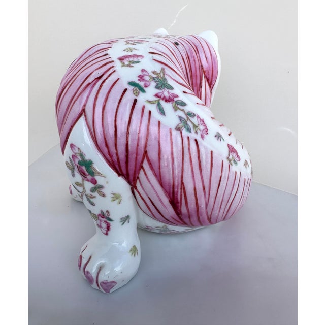 Chinese Antique Chinese Sitting Cat For Sale - Image 3 of 11