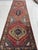 1920s Antique Heriz Runner Lake Blue Rug 3 x 10.2 For Sale - Image 5 of 12