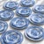 Magnificent vintage English earthenware dinner service, stamped Staffordshire Churchill, comprising 35 pieces, all in...