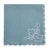 Traditional Deborah Rhodes Lotus Corner Napkin, Sky Blue, Set of 4 For Sale - Image 3 of 3
