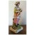 Antique early 19th c. English Staffordshire pearlware figure of a lady musician playing a mandolin. Wonderful detail and...