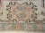Midcentury Oushak Rug in Neutrals, Flesh Tones, Blues For Sale - Image 10 of 11